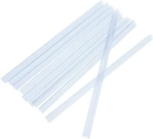 10Pcs Slide Binders Plastic Loose Leaf Binder Clips with Sliding Bar for Documents for School and Office Organization