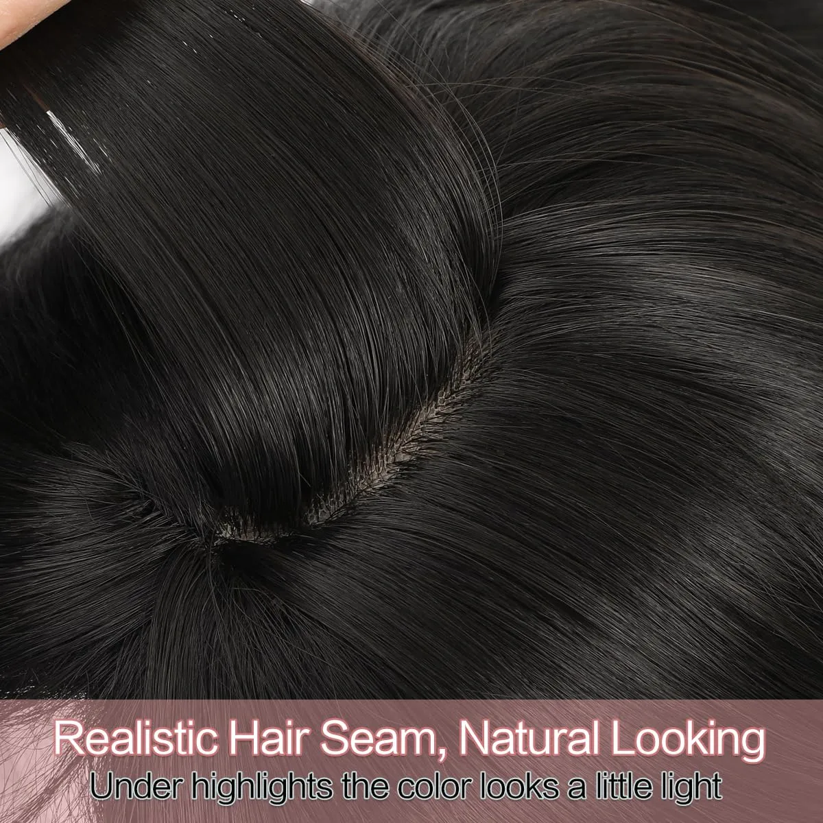 14 Inch Hair Toppers for Women Toppers Hairpieces for Women Wiglets Hairpieces for Thinning Hair Topper Synthetic Hairpiece Wig Toppers with Thinning hair