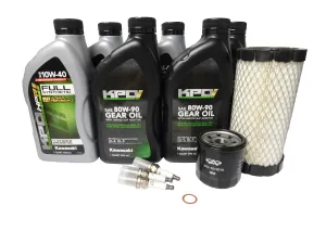 2015-2025 Kawasaki Mule Pro FX KAF820 OEM Full Synthetic Service Kit KAW162