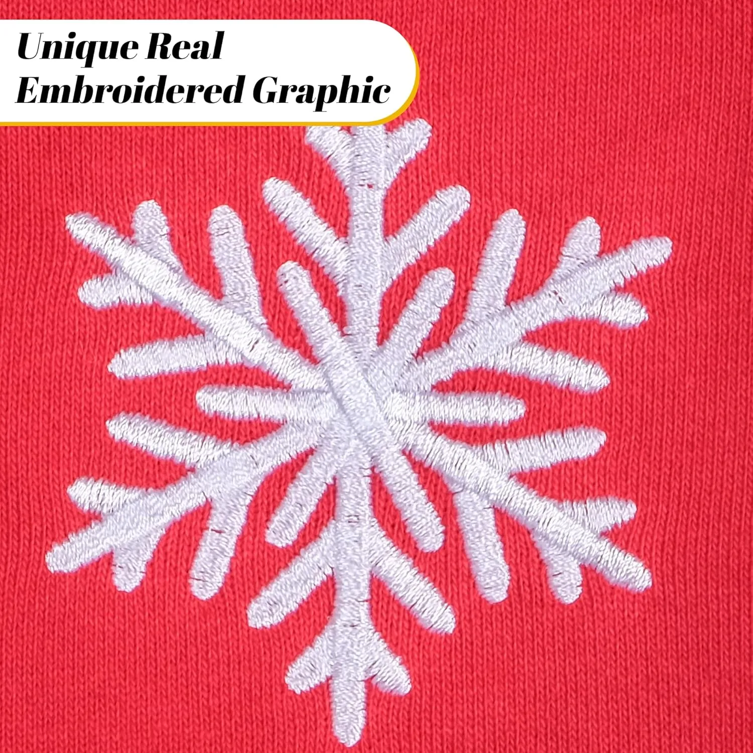 2025 Embroidered Christmas Sweatshirt for Women Long Sleeve Crewneck Pullover Casual Graphic Sweaters Top