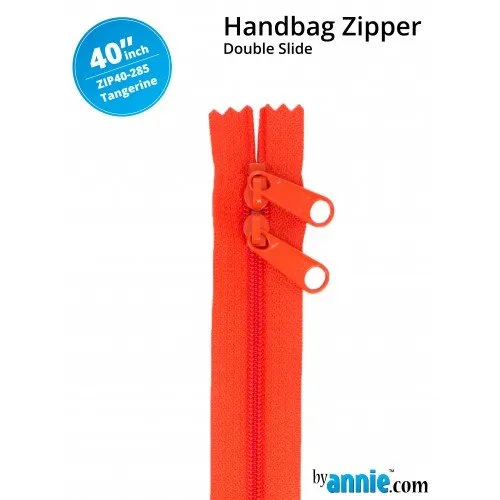 40 Inch Double Slide Handbag Zipper byAnnie