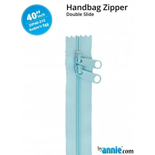 40 Inch Double Slide Handbag Zipper byAnnie