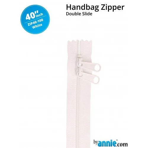 40 Inch Double Slide Handbag Zipper byAnnie