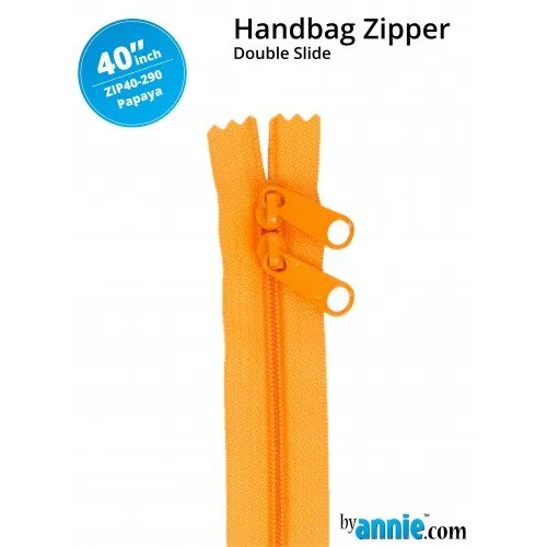 40 Inch Double Slide Handbag Zipper byAnnie