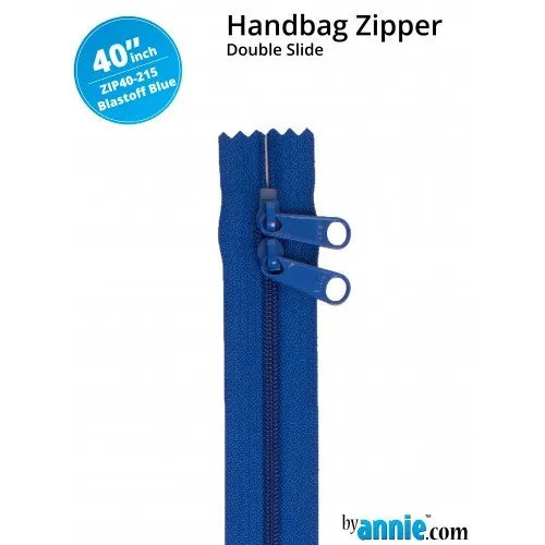 40 Inch Double Slide Handbag Zipper byAnnie