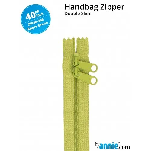 40 Inch Double Slide Handbag Zipper byAnnie