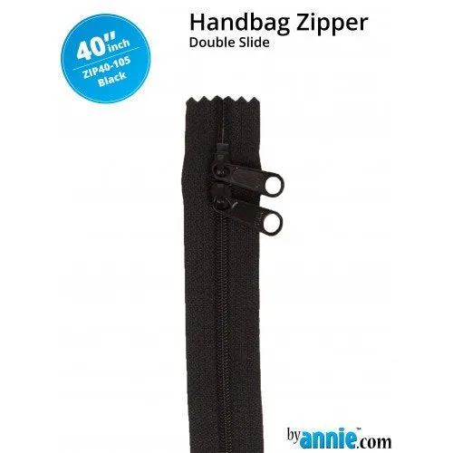 40 Inch Double Slide Handbag Zipper byAnnie