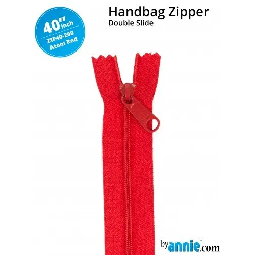 40 Inch Double Slide Handbag Zipper byAnnie