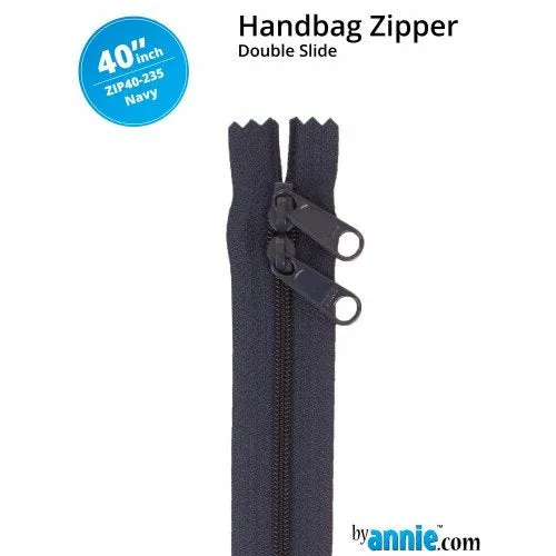 40 Inch Double Slide Handbag Zipper byAnnie