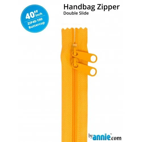 40 Inch Double Slide Handbag Zipper byAnnie