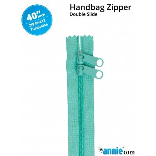 40 Inch Double Slide Handbag Zipper byAnnie