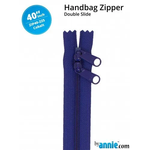 40 Inch Double Slide Handbag Zipper byAnnie