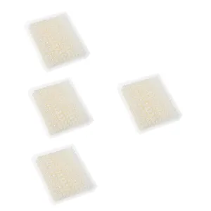 40sheets Self Adhesive Pearl Stickers Flat Back Pearl Decals for DIY Crafts Nail Art and Phone Decoration Translucent for Beauty and Makeup