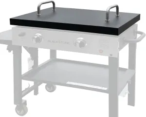 5003 Griddle Lid Cover, Hinged Lid for Blackstone Grill Lid Replacement, 28" Blackstone Griddle, Black Painted Metal