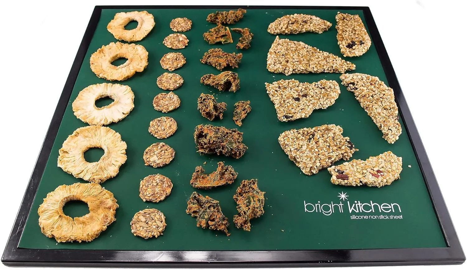 6 Silicone Non Stick Sheets fits Tribest Sedona Dehydrator Combo Classic Supreme P9000   P9150 SDC-S101 fruit roll up crackers Teflon-Free