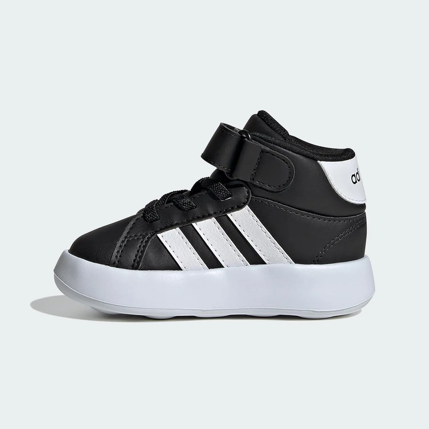 adidas Baby-Boy's Grand Court Mid Top Sneaker