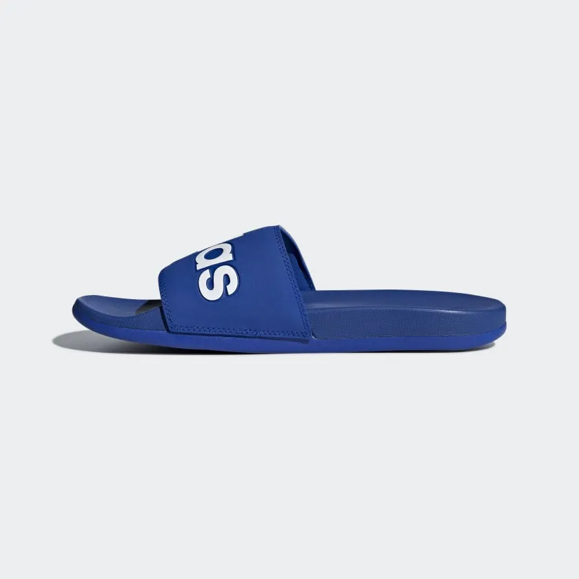 Adidas Mens Adilette Comfort Slide - Royal/White