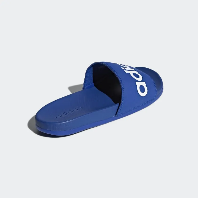 Adidas Mens Adilette Comfort Slide - Royal/White