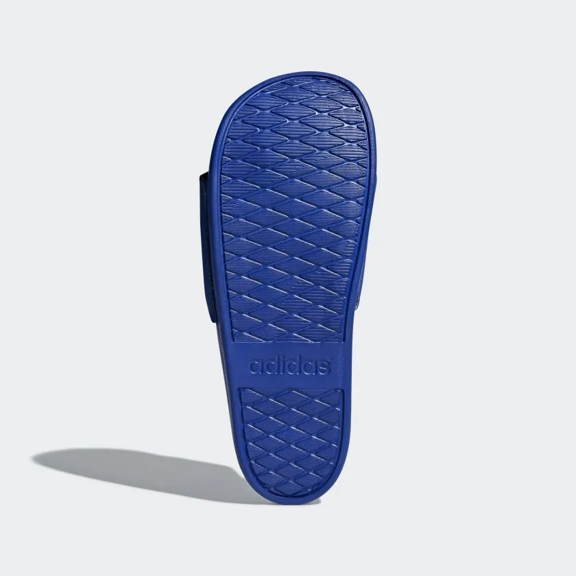 Adidas Mens Adilette Comfort Slide - Royal/White