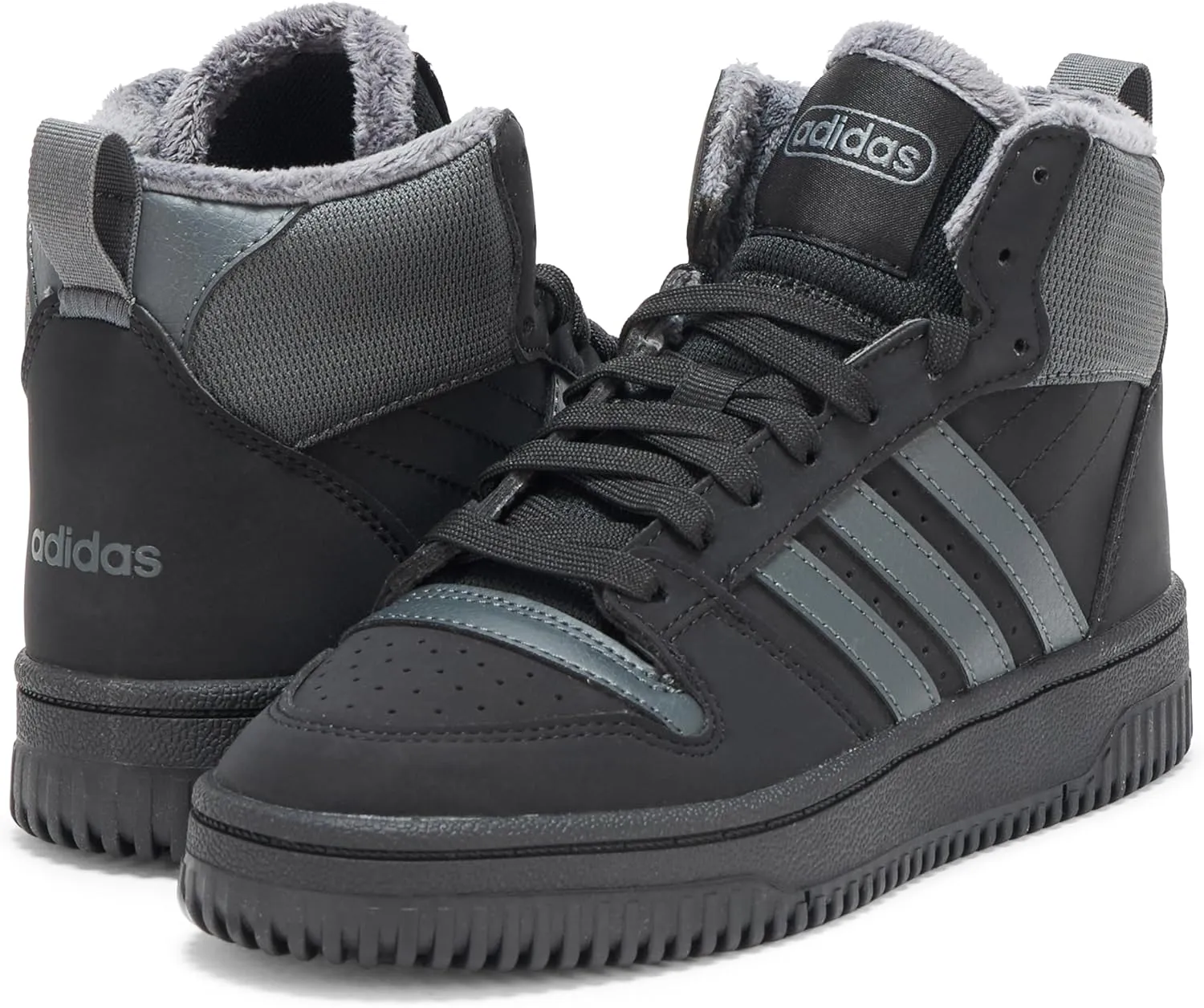 adidas Unisex-Child Turnaround Mid Top Basketball Sneaker
