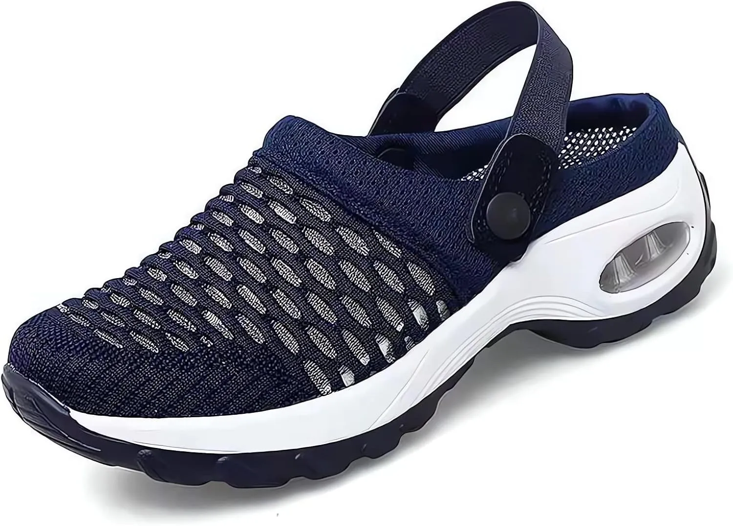 Air Cushion Orthopedic Slip on Shoes - 2023 New Air Cushion Slip-on Walking Shoes Orthopedic Diabetic Walking Shoes for Women Wide Width, Orthopedic Stretch Sandals Slippers for Women Arch Support