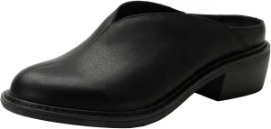 Alegria Women Michy Mule Western Open Back Leather Clog Heel