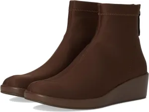Alegria Womens Harmoni Stretch Wedge Bootie Shoes