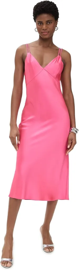alice   olivia Women's Kiro V Neck Slip Dress