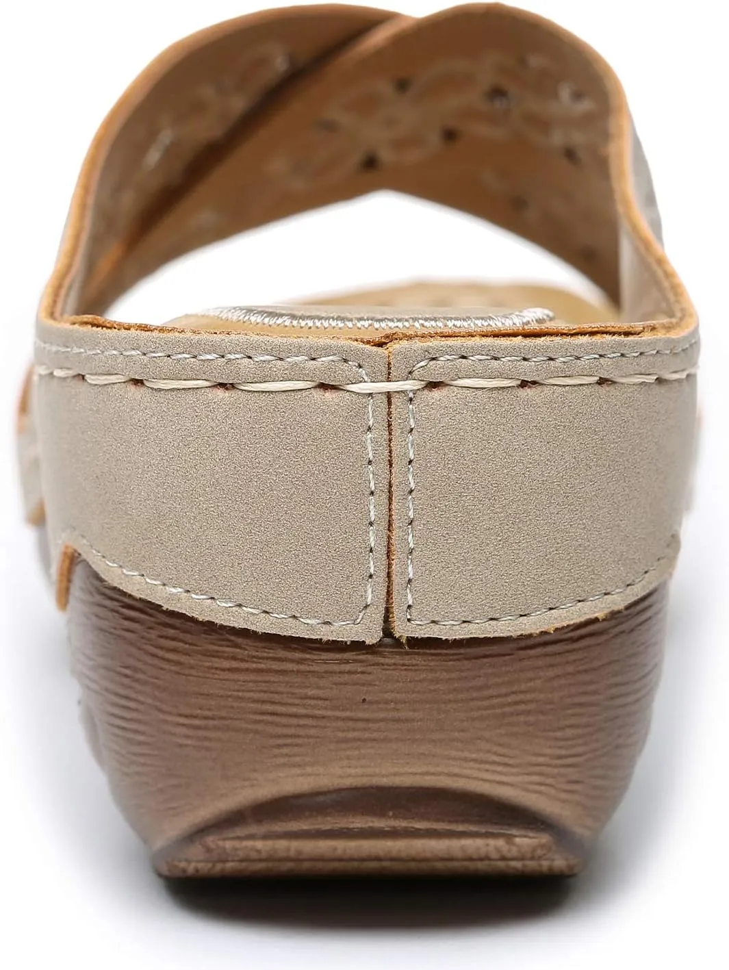 Altxic Women's Open Toe Crisscross Woven Comfy Casual Slip On Casual Walking Sport Slide Sandals With Adjustable Buckle Strap Summer Beach Shoe