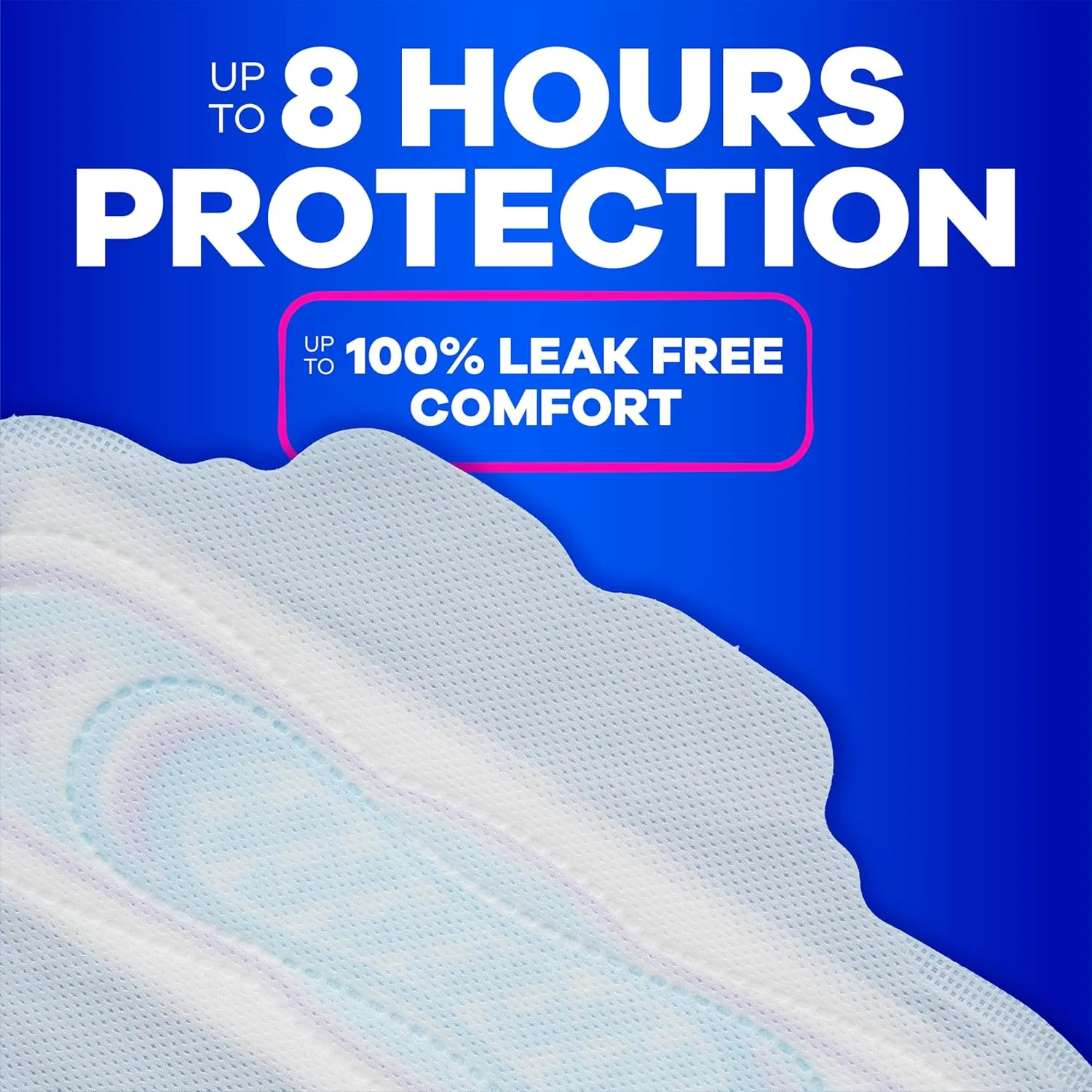 Always Ultra Thin Feminine Pads with Wings for Women, Super Absorbency, Unscented, Size 2, 126 Count
