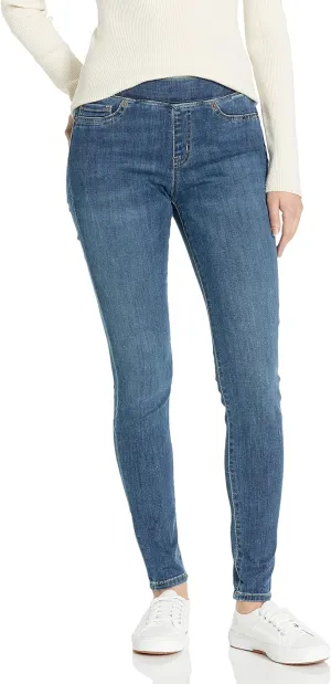 Amazon Essentials Women's Mid-Rise Stretch Pull-On Jegging (Available in Plus Size)