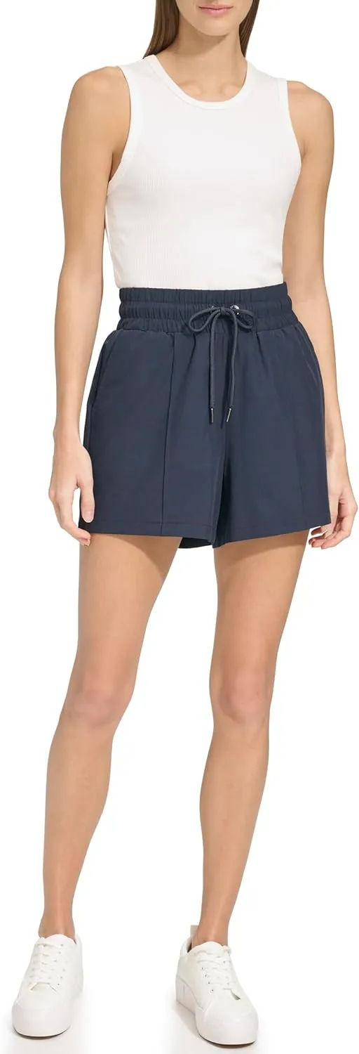 Andrew Marc Women's Pull on Relaxed Stretch Short