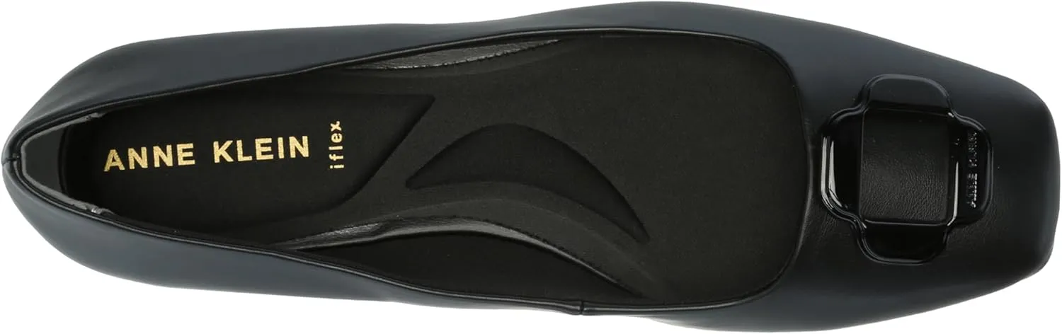 Anne Klein Womens Aggie Slip On Square Toe Loafers