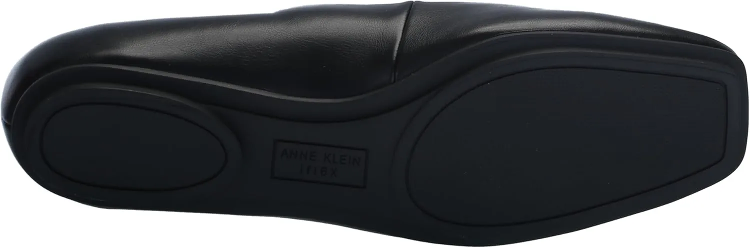 Anne Klein Womens Aggie Slip On Square Toe Loafers