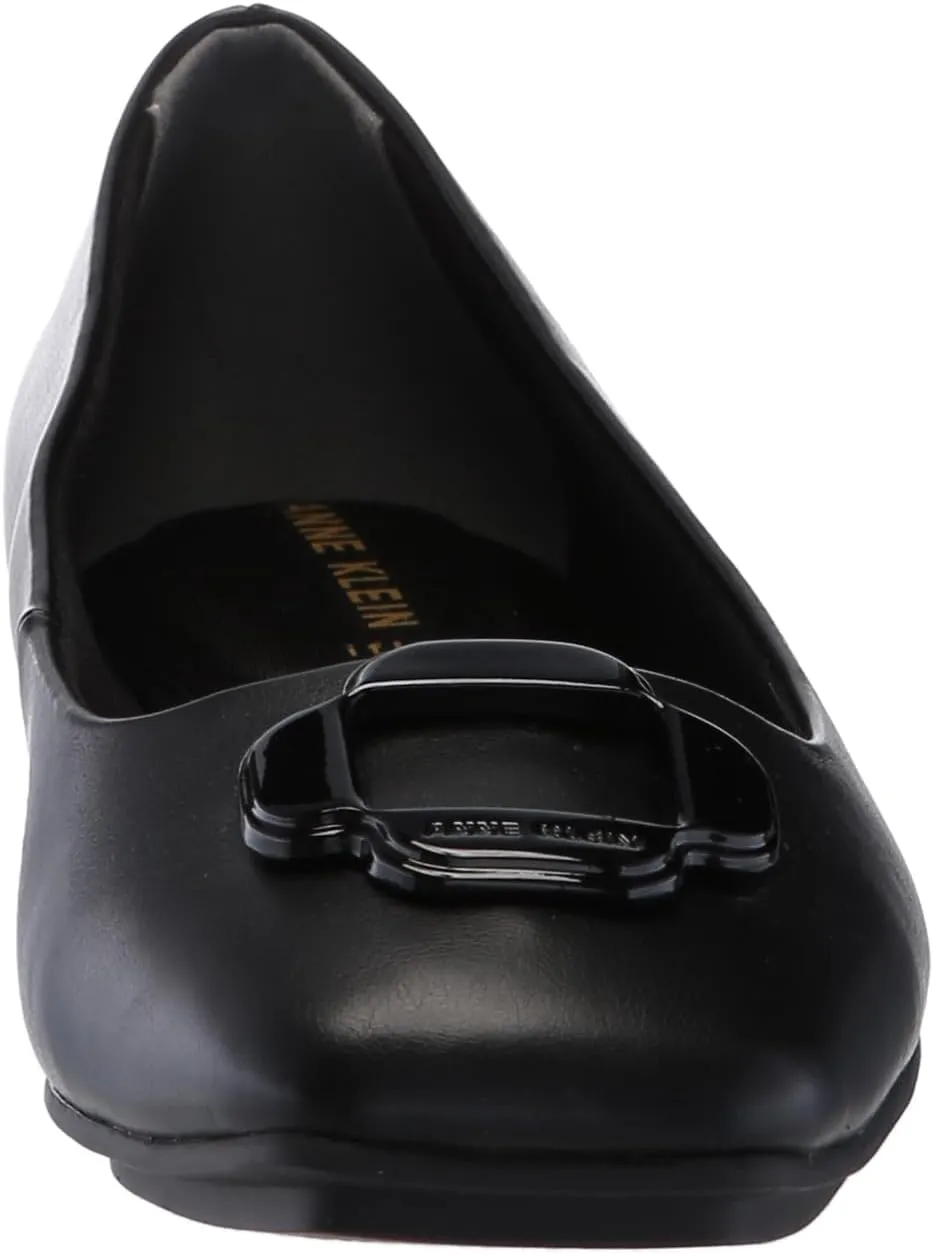 Anne Klein Womens Aggie Slip On Square Toe Loafers