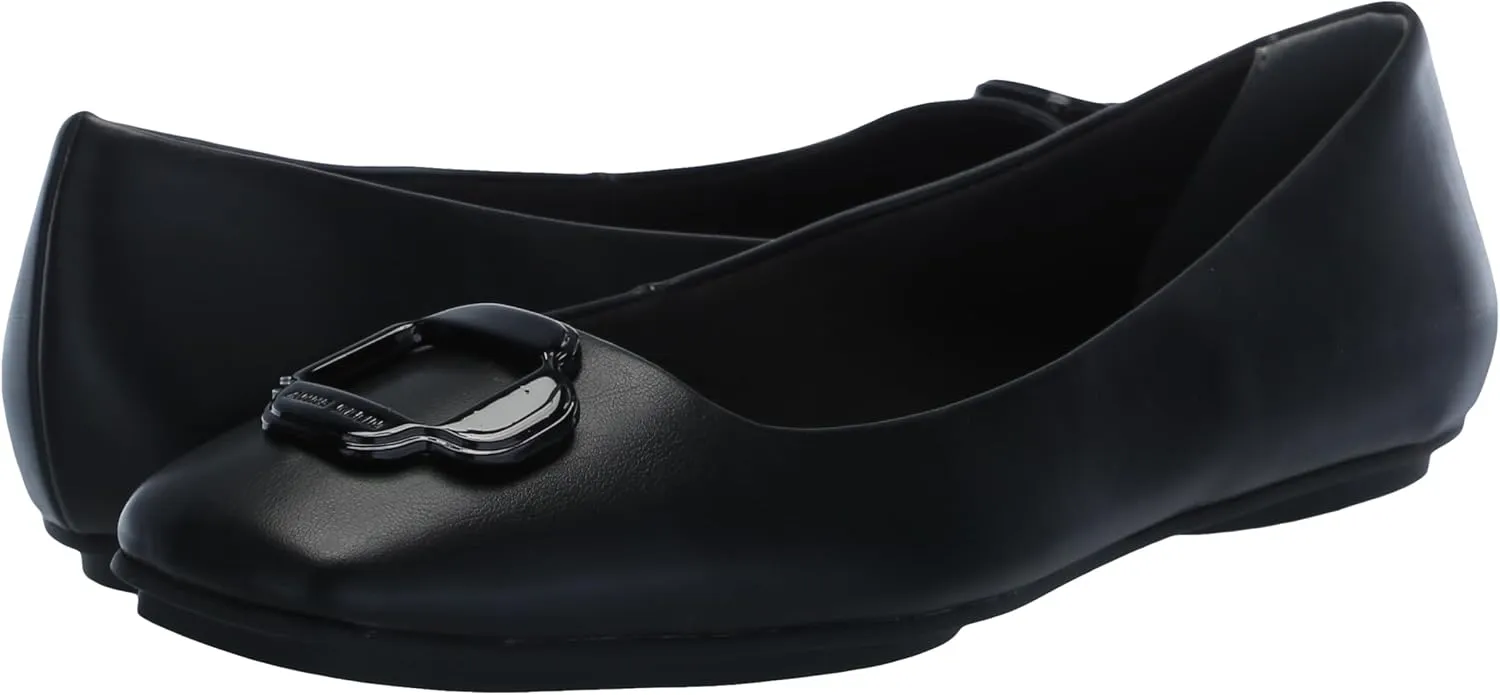 Anne Klein Womens Aggie Slip On Square Toe Loafers