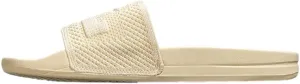 APL Athletic Propulsion Labs Women's Big Logo Techloom Slide, Vanilla, 6