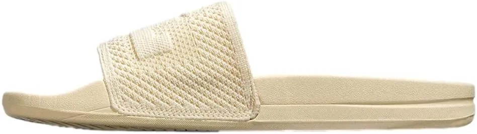 APL Athletic Propulsion Labs Women's Big Logo Techloom Slide, Vanilla, 6
