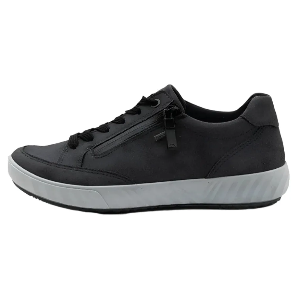 Ara Allesandra Graphite Hydro-Microsuede Sneaker (Women's)