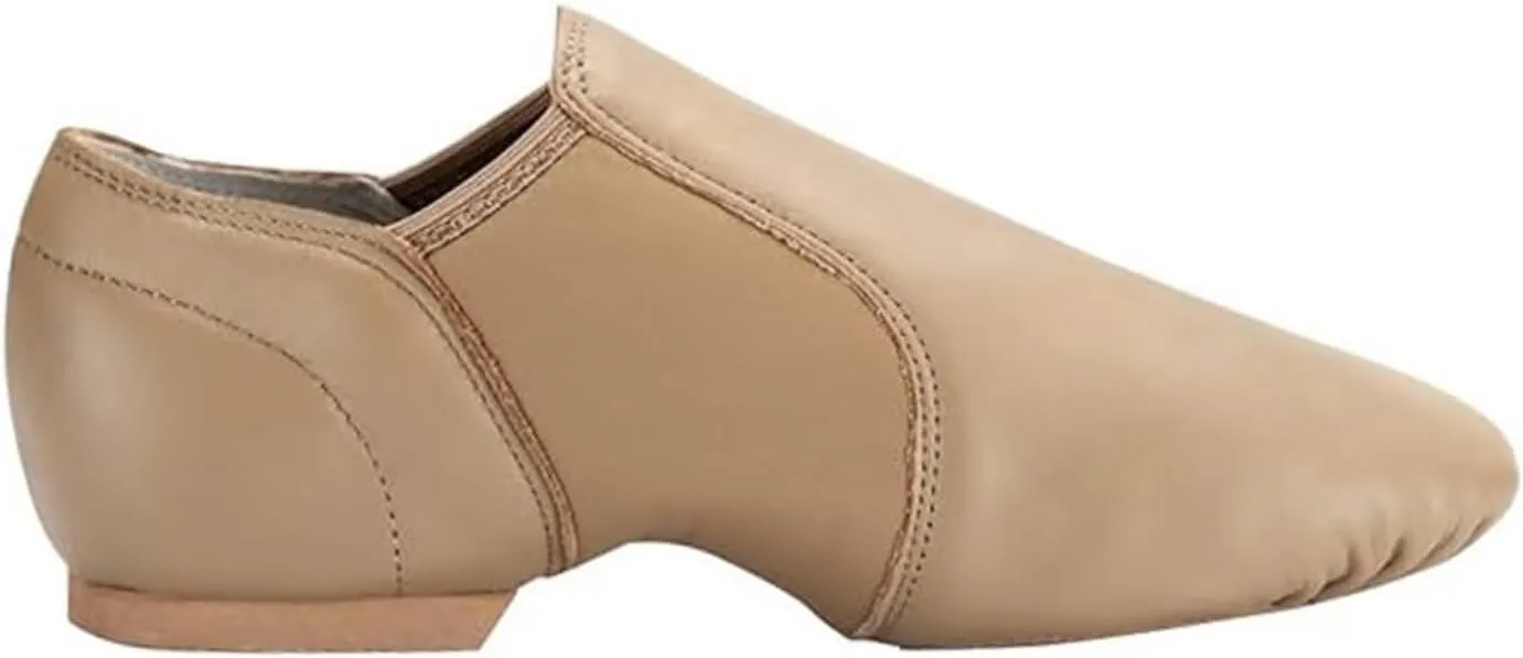 ARCLIBER Jazz Shoes for Women/Big Kid Slip-on Leather Dance Shoes