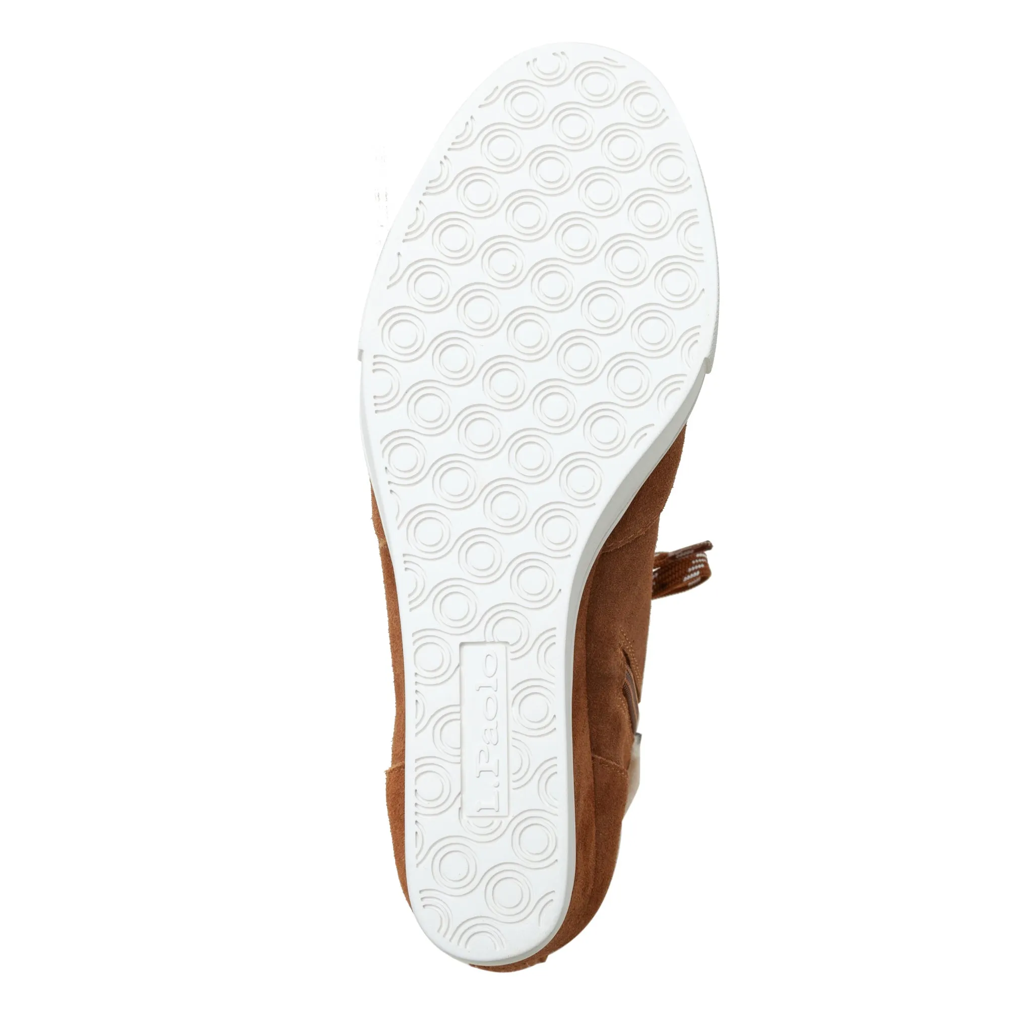 ARDEN | Faux Shearling Trimmed Wedge Sneakers