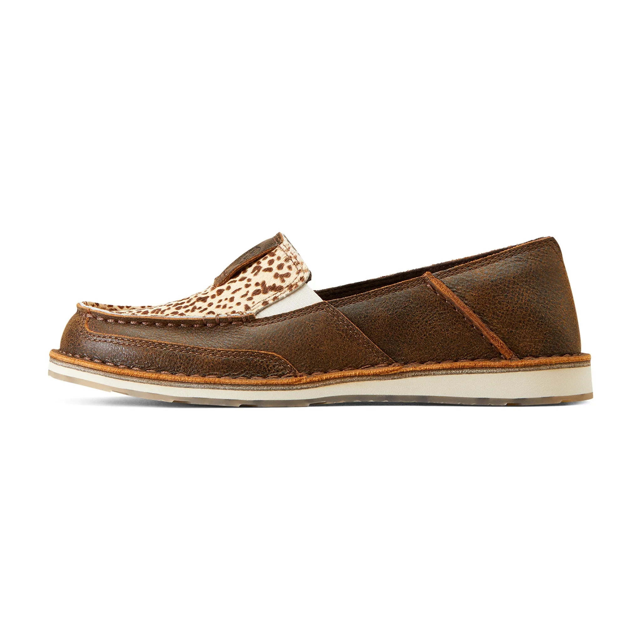 Ariat Women's Vintage Bomber Cheetah Hide Cruiser