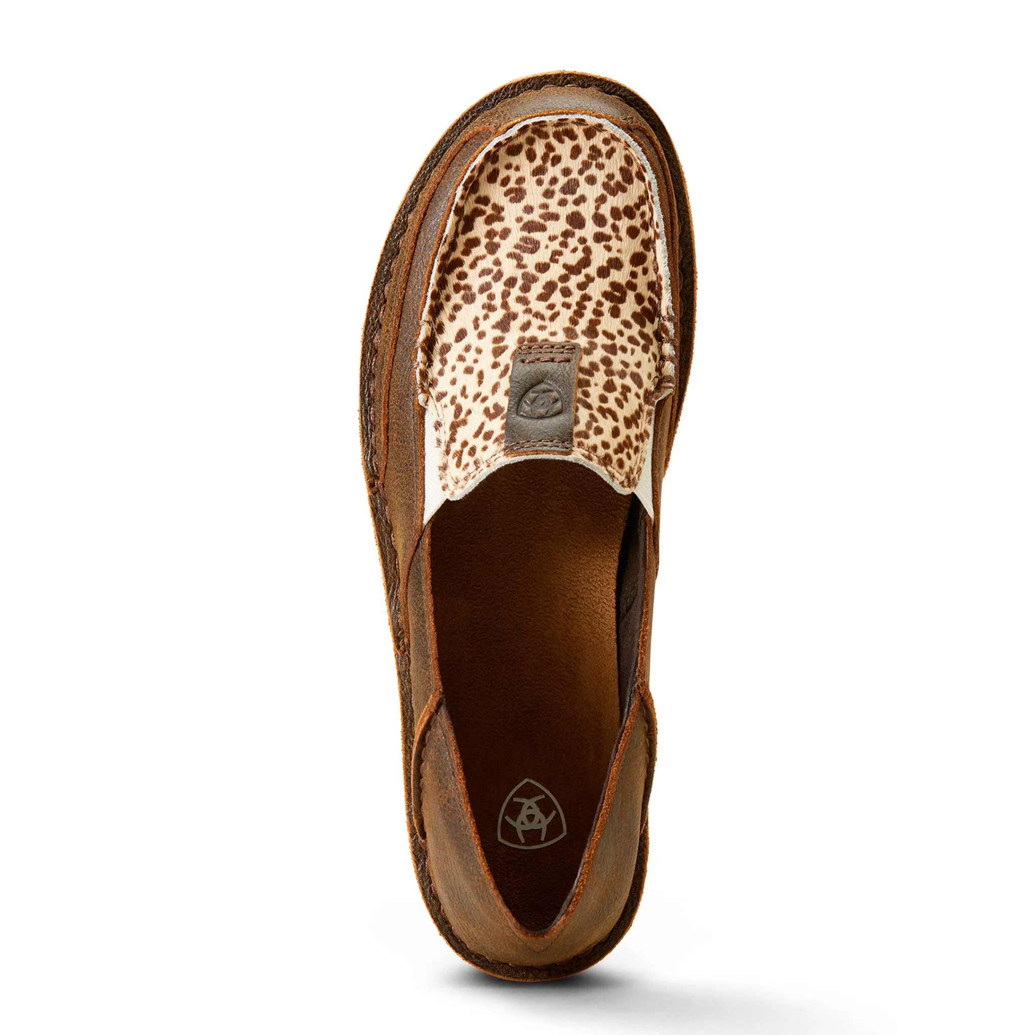Ariat Women's Vintage Bomber Cheetah Hide Cruiser