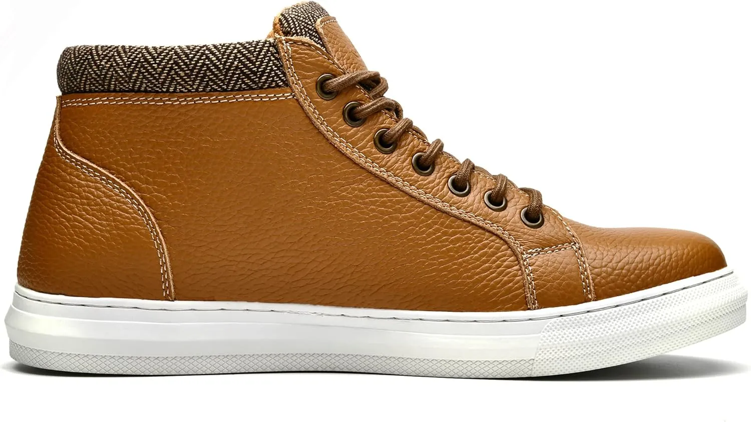 Arkbird Mens Leather Sneaker Fashion Classic Casual Chukka Ankle Boots for Men