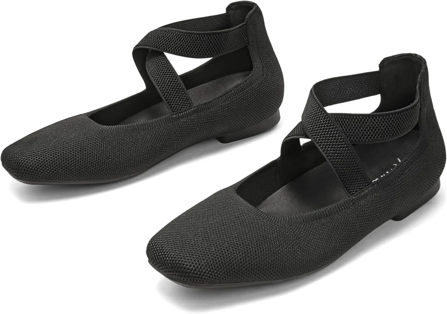 Arromic Flats for Women Round Toe Ballet Flats with Ankle Straps Ballerina Flat Shoes Women Dressy Comfortable for Work Wedding Office Casual