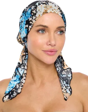 Ashford & Brooks Pre Tied Bandana Turban Chemo Head Scarf Sleep Hair Cover Hat