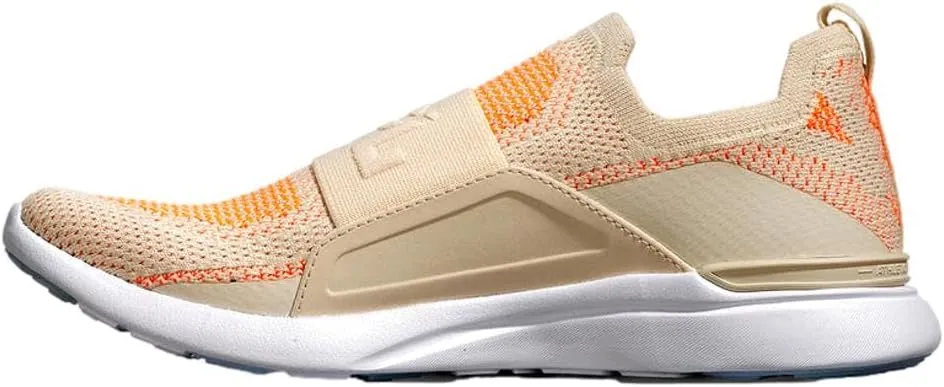 Athletic Propulsion Labs Women's Techloom Bliss Shoe, Beach/Molten/White, 8.5