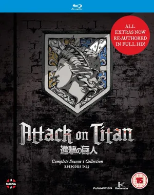 Attack On Titan: Complete Season One Collection [Blu-ray]