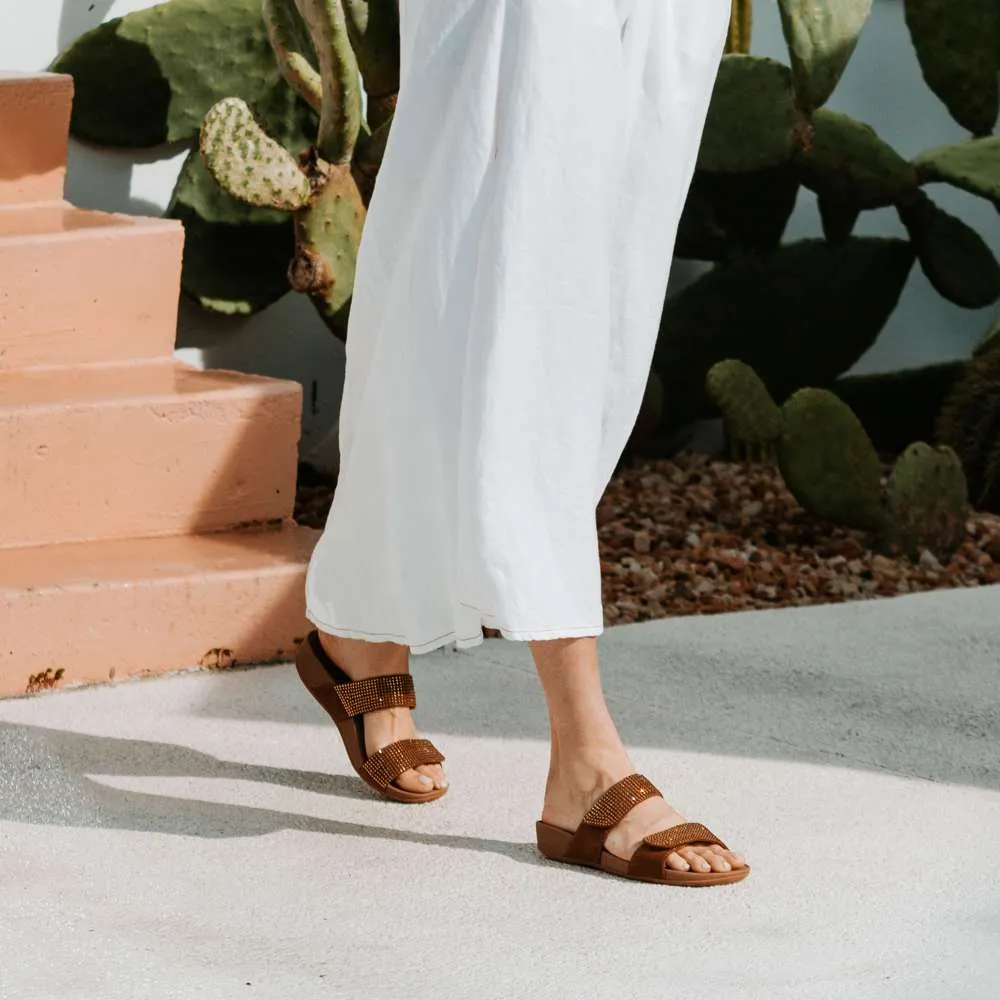 Avoca Slide Sandal - Champagne