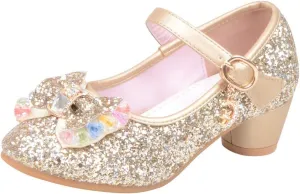 Baby Girls' Sandals Summer Bling Pearl Crystal Butterfly Princess Dance Dress Shoes Big/Little Kid Single Shoes